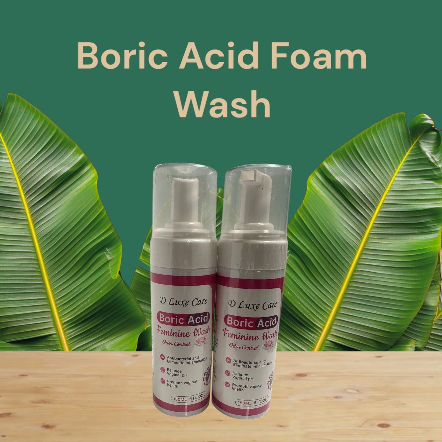 D LUXE BORIC ACID FEMININE WASH